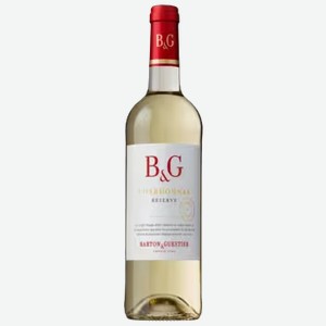 Вино Barton & Guestier Chardonnay Reserve белое полусухое 0,75 л