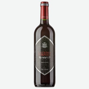 Вино Lacrima Purpura Бобаль красное сухое 0,75 л