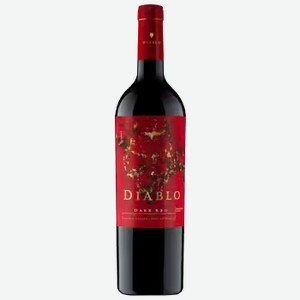 Вино Diablo Dark Red красное полусухое 0,75 л