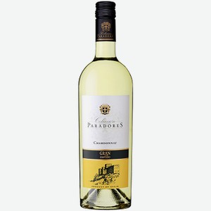 Вино Gran Castillo Paradores Chardonnay белое полусухое 0,75 л