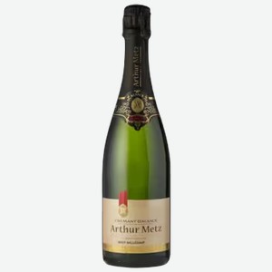 Вино игристое Arthur Metz Cremant d Alsace Brut белое брют 0,75 л