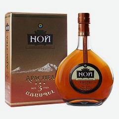 Коньяк НОЙ Араспел 3 года 0,7 л, в подарочной упаковке, Армения