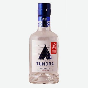 Водка Тундра Аутентичная. Водка Крайнего Севера 0.25л
