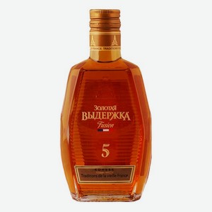 Коньяк Золотая выдержка Фьюжн 5 лет 0.25л
