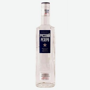 Водка Русский резерв премиум 0.5л