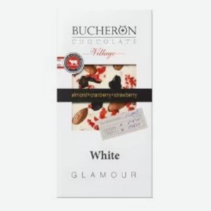 Шоколад Bucheron Village Glamour almond+cranberry+strawberry