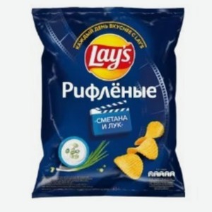 Карт. чипсы Лейз сметана и лук 225г
