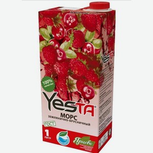 Еста Земляника-Брусника 0.95л Морс