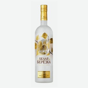 Водка Белая Березка Золотая 1 л