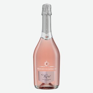 Вино игристое Маскио деи Кавальери, Розе Экстра Драй 0,75л