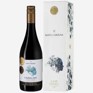 Вино Carolina Reserva Pinot Noir в подарочной упаковке 0.75 л