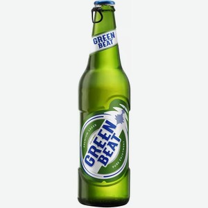 Пиво Green Beat Светл. Фильтр. Пастер. Ст/Б 0,45Л