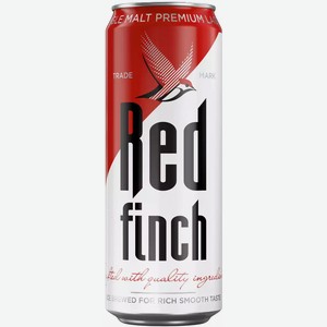 Пиво Red Finch Светл. Фильтр. Пастер. Ж/Б 0,45Л