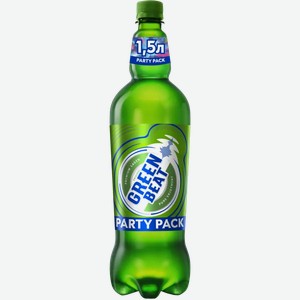 Пиво Green Beat Светл. Фильтр. Пастер. Пэт 1,5Л