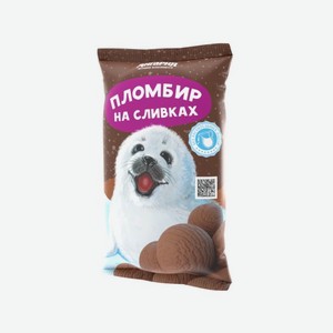 Мороженое АНГАРИЯ Пломбир на Сливках шоколад рулон 450г БЗМЖ