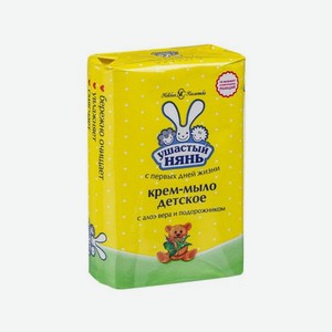 Мыло УШАСТЫЙ НЯНЬ алое вера и подорожник 90г