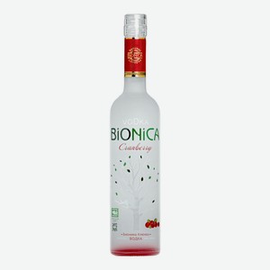 Водка Bionica клюква 40% 0,5 л