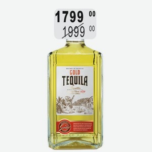 Текила КАНИТЦА ГОЛД 38% (Мексика) 0,7 л