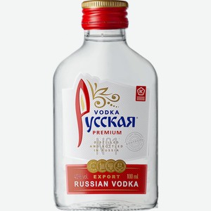 Водка  Русская , 100 мл