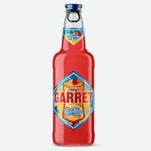 Пивной напиток Tony s Garret Hard Peach on the beach, 450 мл