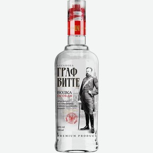 Водка  Луганова  Граф Витте, 500 мл