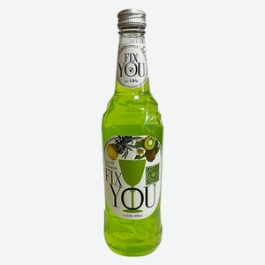 ФИКС Ю медовуха Киви-Ананас 5,9% 0,5л с/б