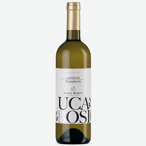 Вино Langhe Luca Bosio Favorita 0.75 л