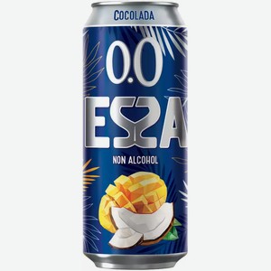 Пивной Напиток Б/А Essa Cocolada Кокос И Манго Светл. Фильтр. Пастер. Ж/Б 0,45Л