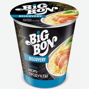 Лапша Bigbon Discovery С Морепродуктами В/С Ту 70Г