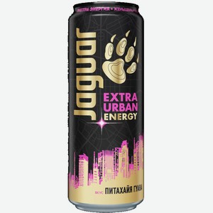 Энергетики Jaguar Extra Urban Energyсо вкусом Питахайя-Гуава 0.44л.