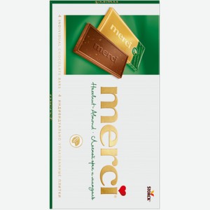 Merci лесной орех и миндаль