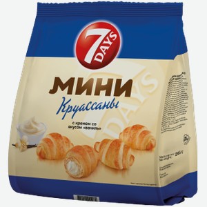 Десерты 7 Days Круассан Мини Ваниль