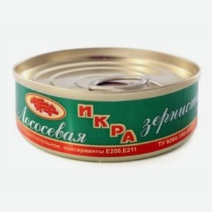 Икра лососевая РЕСУРС 75г ж/б