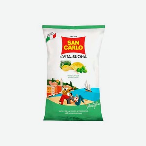 Продукты питания Чипсы картофельные со вкусом соуса песто 0.05кг