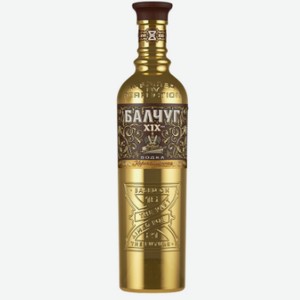 Водка Балчуг 19 век Золотая 40% 0,5л