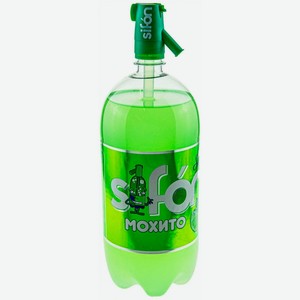 Вода  Сифон  Мохито, в пластиковой бутылке, 1450 мл