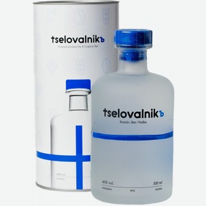 Водка  Целовальник , в тубе, 500 мл