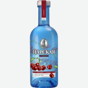 Водка  Царская  Оригинальная Вишня, настойка горькая, 500 мл