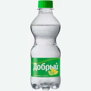 Напиток Добрый Лимон-Лайм Газ. Пэт 0,3Л