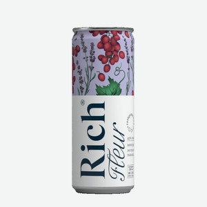 Сок Rich fleur виноград лаванда 0.33л.