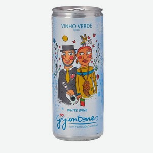 Вино Жигантонеш DOC VINHO VERDE Белое Полусухое 0.25л