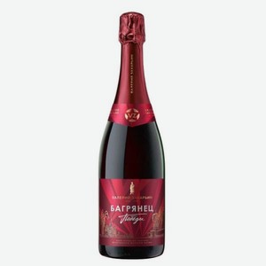 Багрянец Победы Вино Игристое Красное Брют 0.75л