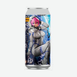 БЭД БРЕВЕРИ смузи саур Space Blueberry Черника 5,5% 0,45л ж/б