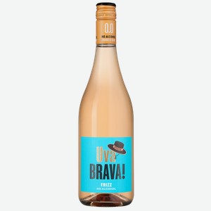 Шипучее вино безалкогольное Uva Brava Frizz Rose, 0,0% 0.75 л