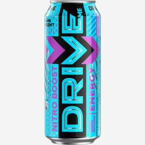 Энергетический Напиток Drive Me Nitro Boost Ж/Б 0,449Л
