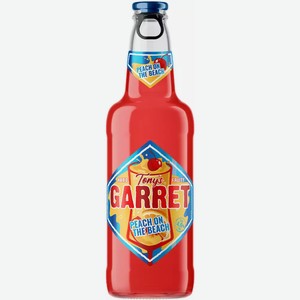 Пивной Напиток Tony s Garret Hard Peach On The Beach Светл. Фильтр. Пастер. Ст/Б 0,4Л