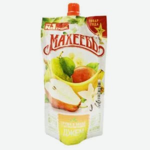 Джем Махеев 300г дой пак груша