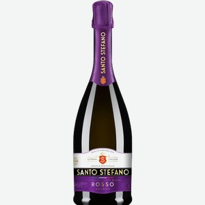 Шампанское Santo Stefano Rosso Amabile 0.75л