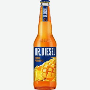 Пивной Напиток Dr. Diesel Mango Pineapple Фильтр. Пастер. Ст/Б 0,4Л