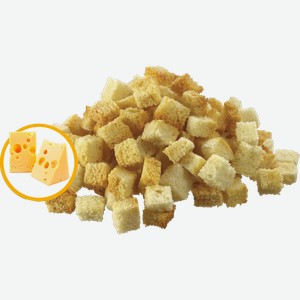 Сухарики белые Сыр, 90гр фасовка